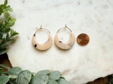 Load image into Gallery viewer, Moon Hoops
