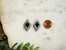Load image into Gallery viewer, Deco Diamond Studs
