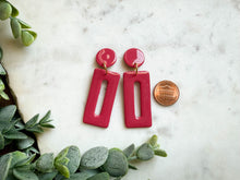 Load image into Gallery viewer, Open Rectangle Drops
