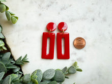 Load image into Gallery viewer, Open Rectangle Drops
