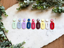 Load image into Gallery viewer, Split Pill Dangles
