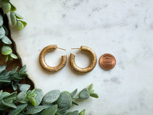 Load image into Gallery viewer, Assorted Hammered Gold Earrings
