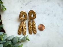 Load image into Gallery viewer, Assorted Hammered Gold Earrings
