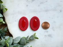 Load image into Gallery viewer, Inlay Oval Studs
