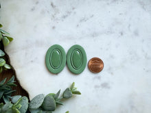 Load image into Gallery viewer, Inlay Oval Studs
