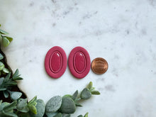 Load image into Gallery viewer, Inlay Oval Studs
