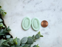 Load image into Gallery viewer, Inlay Oval Studs
