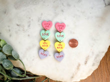 Load image into Gallery viewer, Conversation Heart Dangles
