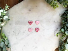 Load image into Gallery viewer, Heart Cookie Studs
