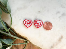 Load image into Gallery viewer, Heart Cookie Studs
