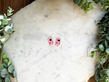 Load image into Gallery viewer, Pink Gameboy Studs
