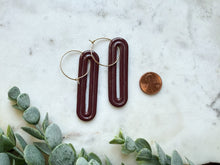 Load image into Gallery viewer, Deco Pill Hoops
