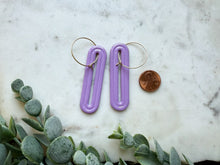 Load image into Gallery viewer, Deco Pill Hoops
