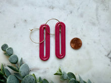 Load image into Gallery viewer, Deco Pill Hoops
