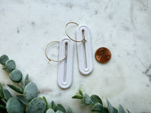 Load image into Gallery viewer, Deco Pill Hoops
