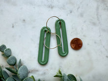 Load image into Gallery viewer, Deco Pill Hoops
