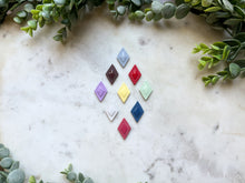 Load image into Gallery viewer, Deco Inlay Diamond Studs
