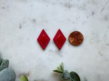 Load image into Gallery viewer, Deco Inlay Diamond Studs
