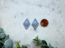 Load image into Gallery viewer, Deco Inlay Diamond Studs
