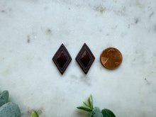Load image into Gallery viewer, Deco Inlay Diamond Studs
