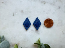 Load image into Gallery viewer, Deco Inlay Diamond Studs

