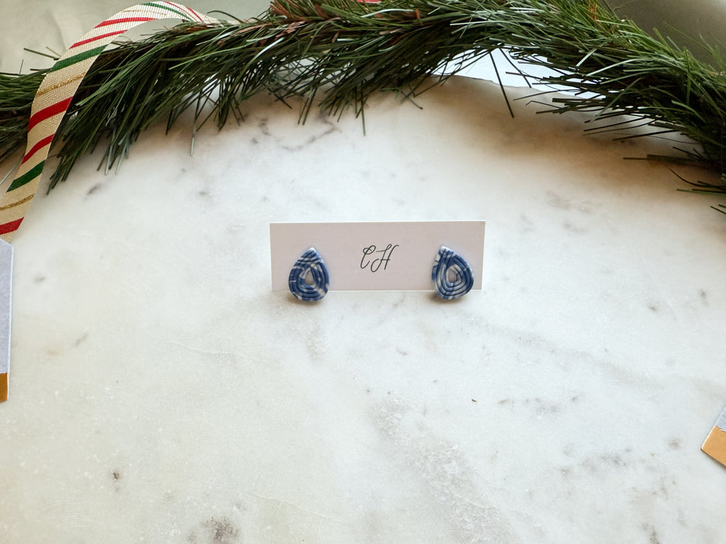 SALE Cornflower Studs