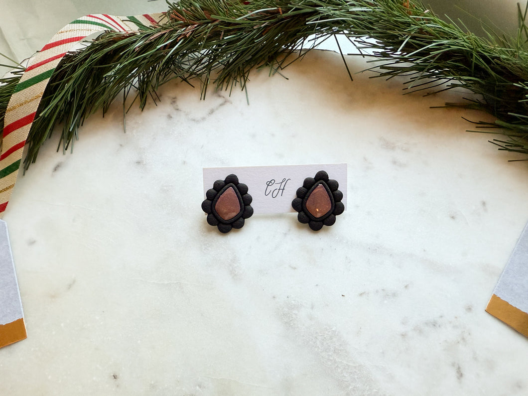 SALE Bronzestone Studs