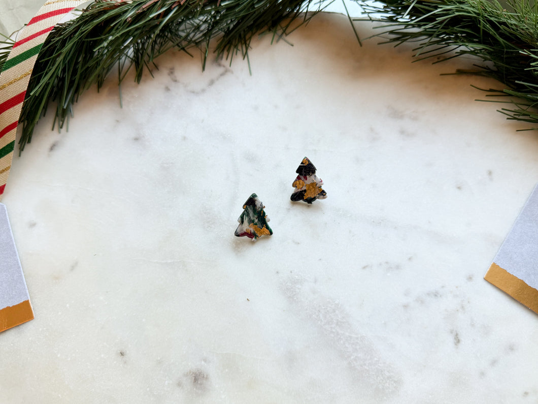 SALE Holiday Medley Tree Studs