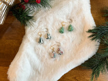 Load image into Gallery viewer, Christmas Tree Mini Hoop Drops
