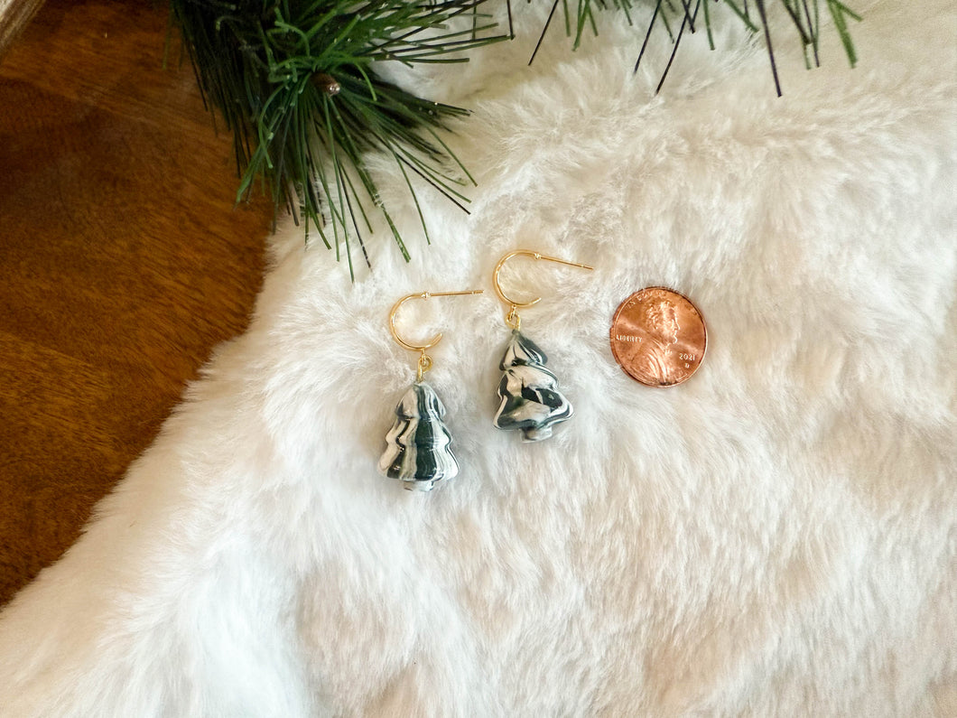 Christmas Tree Mini Hoop Drops