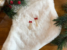 Load image into Gallery viewer, Red Bow Snow Quartz Drops
