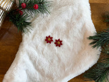 Load image into Gallery viewer, Vintage Poinsettia Studs
