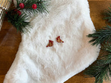 Load image into Gallery viewer, Vintage Cardinal Studs
