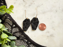 Load image into Gallery viewer, Black Floral Drops
